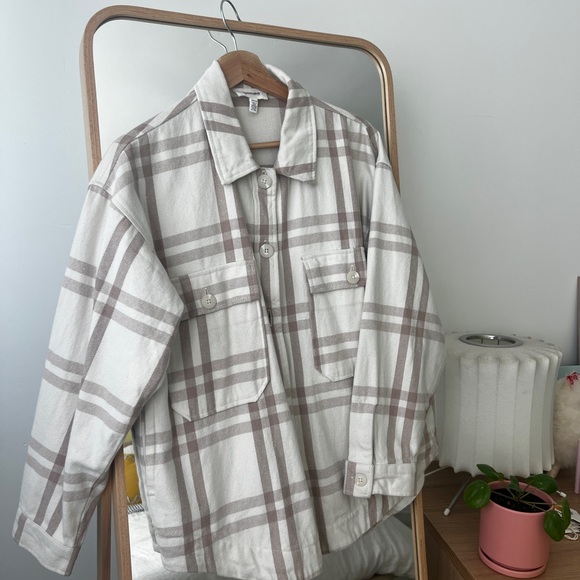 Splendid Plaid Jacket/Blouse - Picture 2 of 2